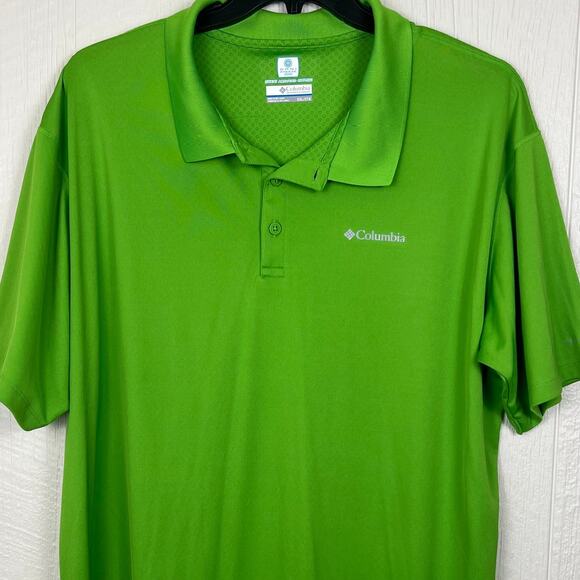 Columbia Omni freeze Zero  Polo shirt men’s XXL sweat activated cooling - Picture 2 of 7